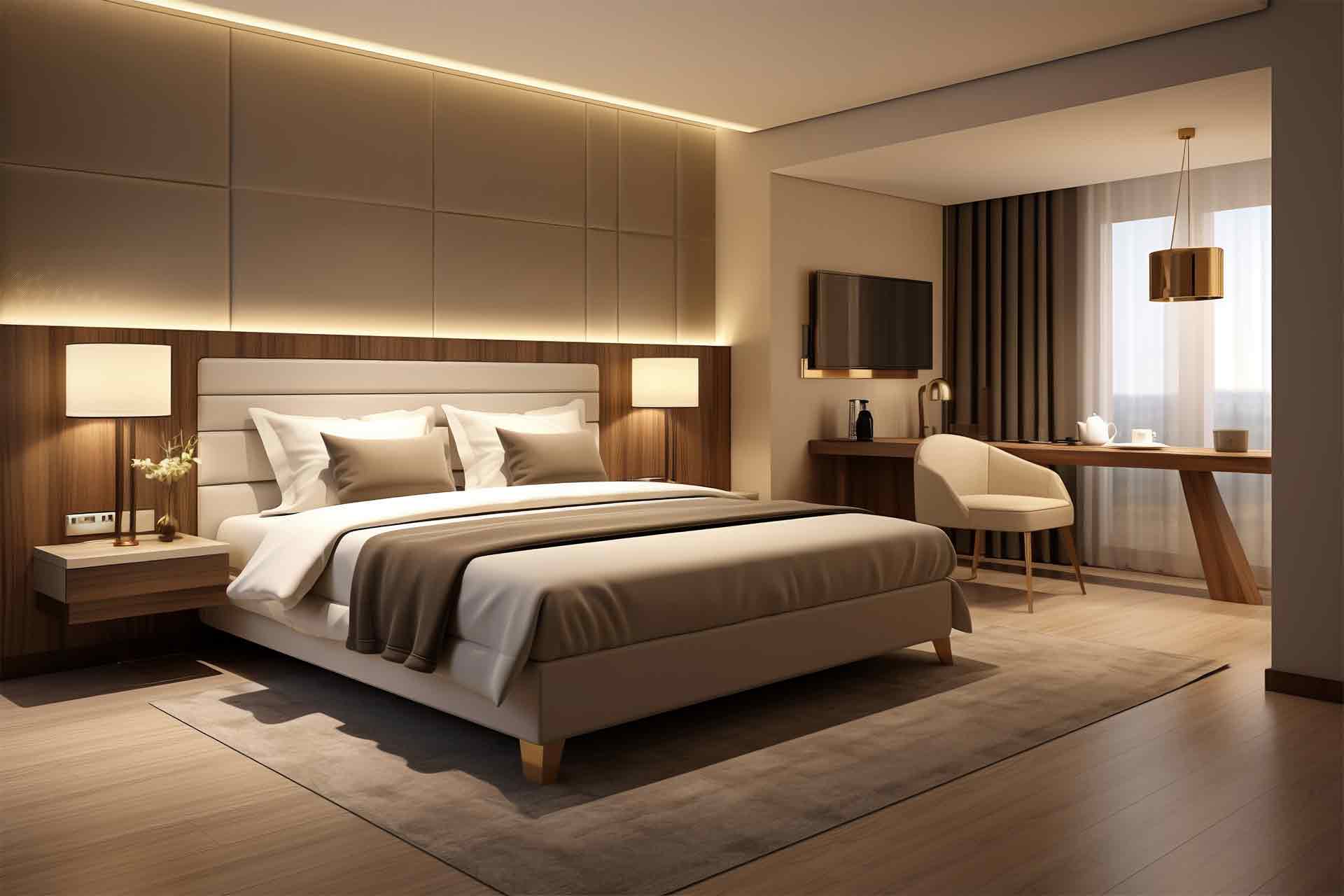 Restoring the Lighting Design in the Hotel